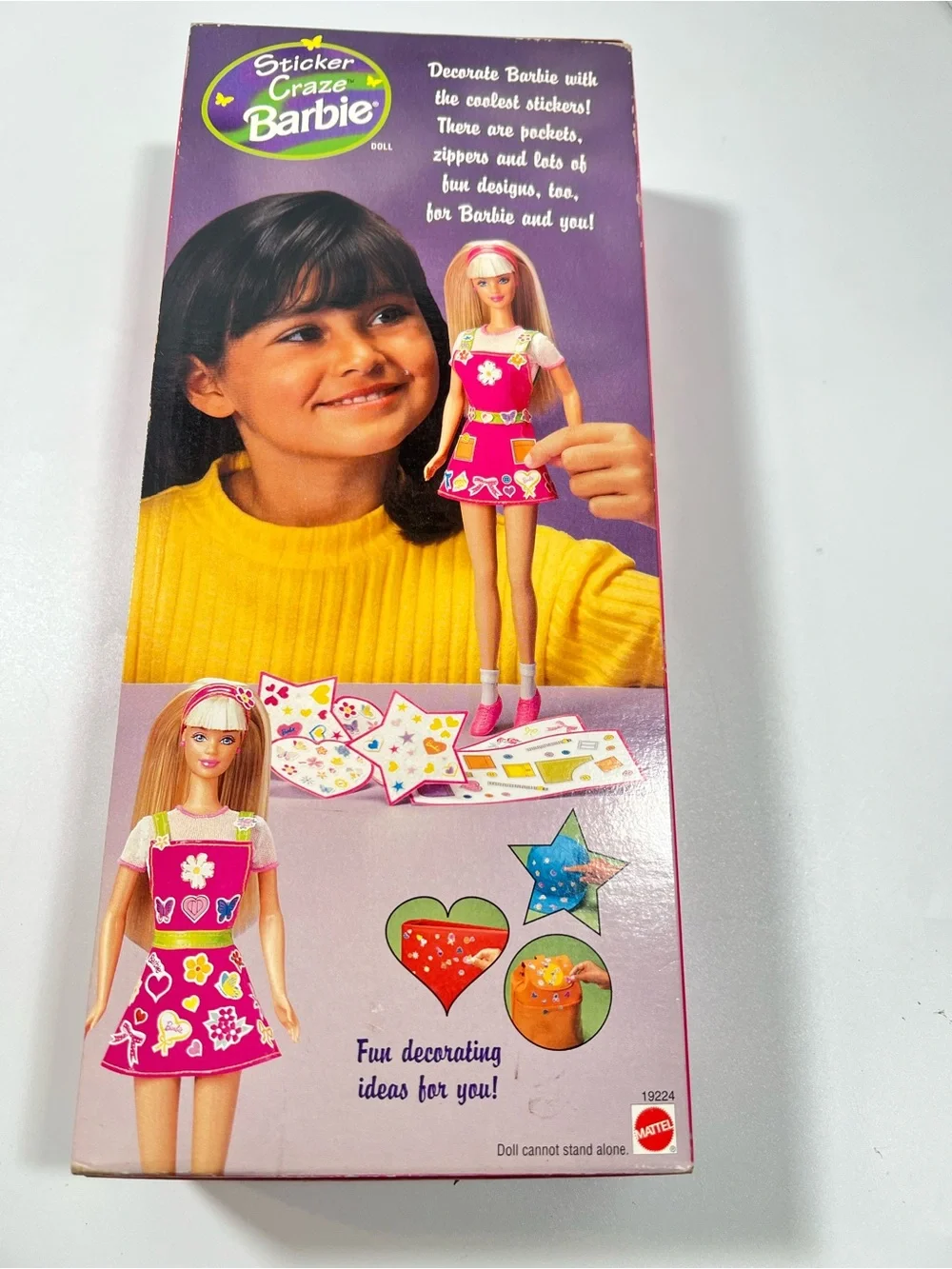 Mattel sticker craze